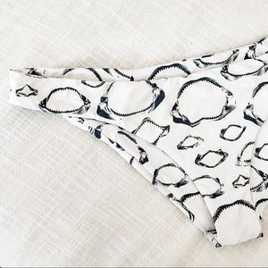 BOYS + ARROWS shark jaw bottoms